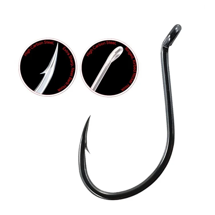 Shogun 9950 Octopus Beak Black Büyük Beden Olta İğnesi No:10/0