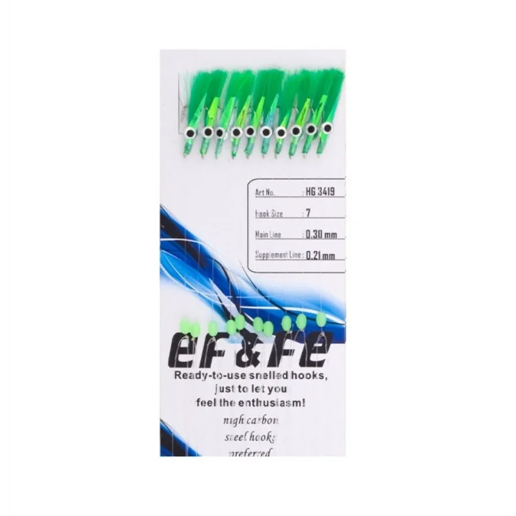 Effe HG3419 10lu Sabiki Çapari No:7 Renk:3419