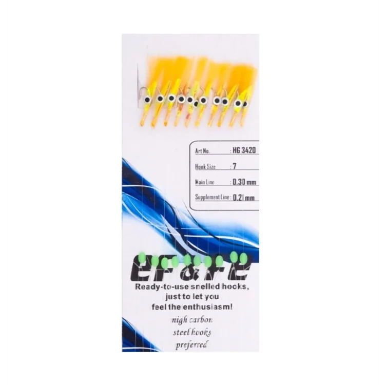 Effe HG3420 10lu Sabiki Çapari No:7 Renk:3420