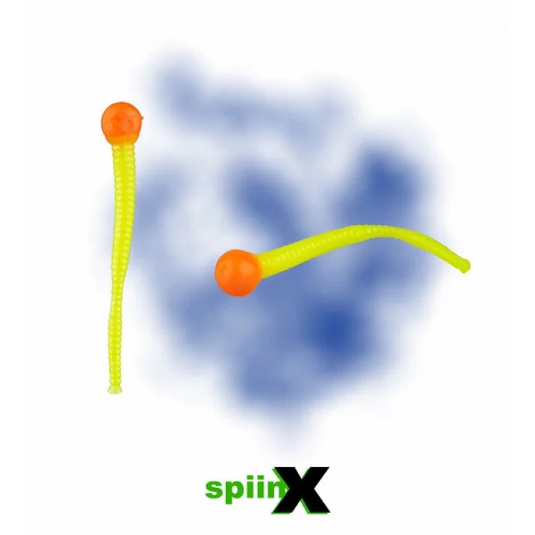 SPIINX MICE TAIL 8CM 12 Li ORANGE CHARTREUSE SİLİKON YEM