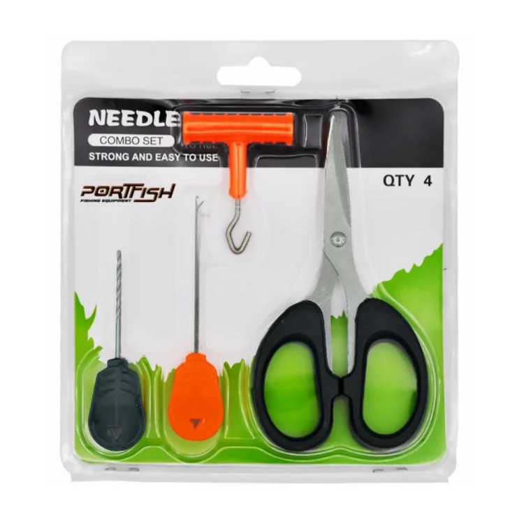 Portfish Boili Makas Şiş 4 lü Combo Set-1