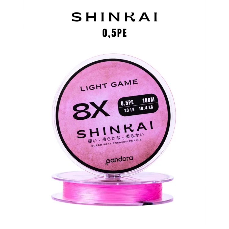 Pandora Shinkai Light Game 8X 0,5 PE 100mt İp Misina