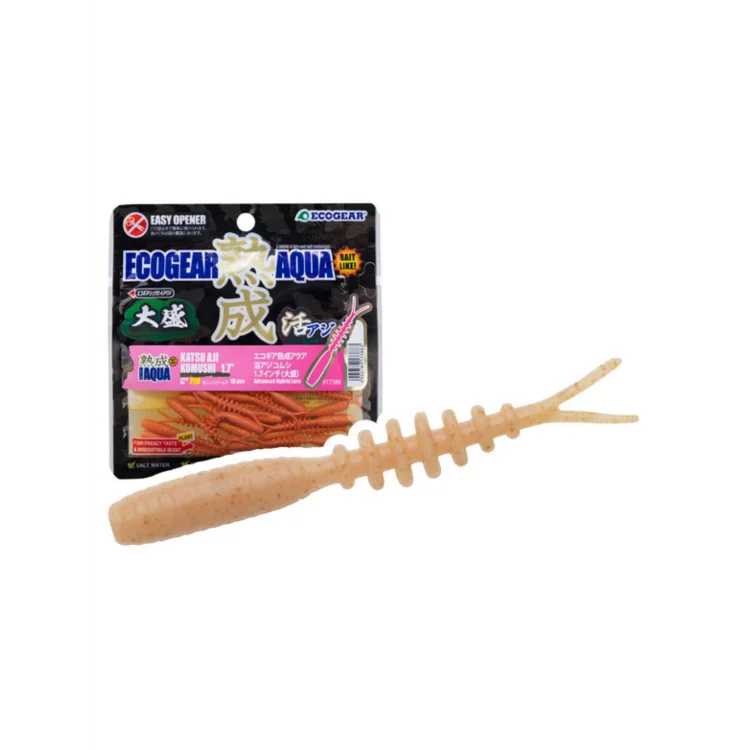 Ecogear Aqua - Katsu Aji Komushi 1.7’’ 4,3cm LRF Silikonu Renk:J01