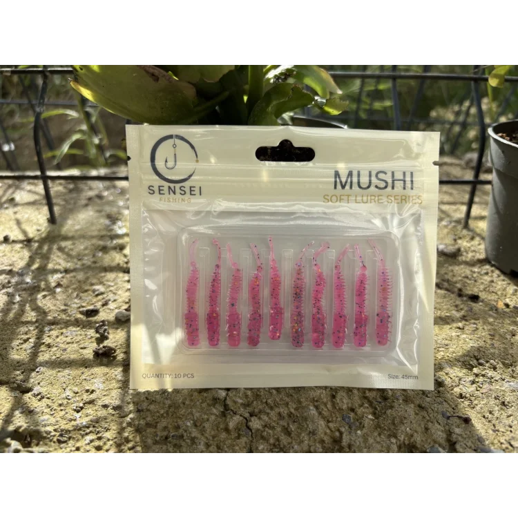 Sensei Mushi 4.5 Cm Lrf Silikon Yem RENK: SM-Pink