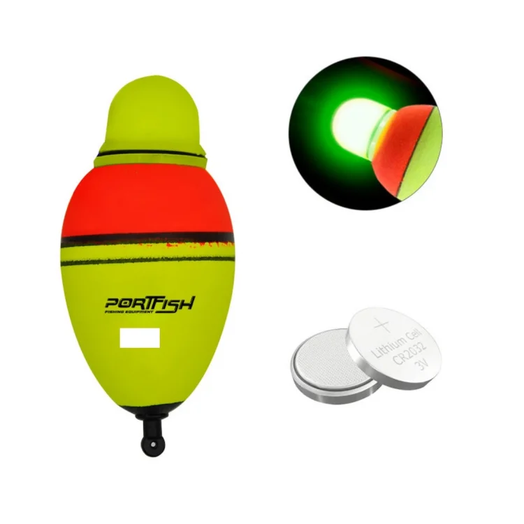 Portfish İthal Işıklı Pilli Şamandıra 80gr