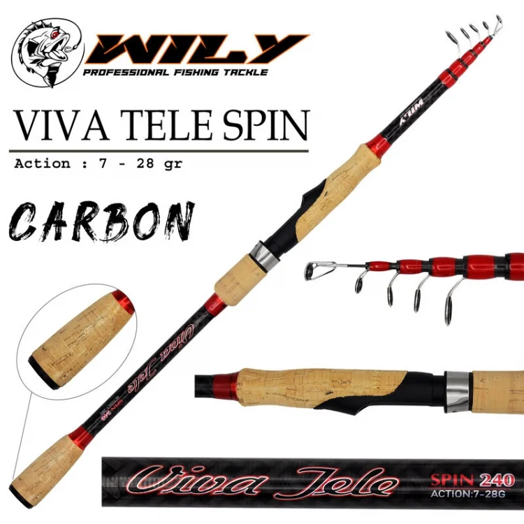 Wily Viva 270cm 10-35 gr Tele Spin Kamış