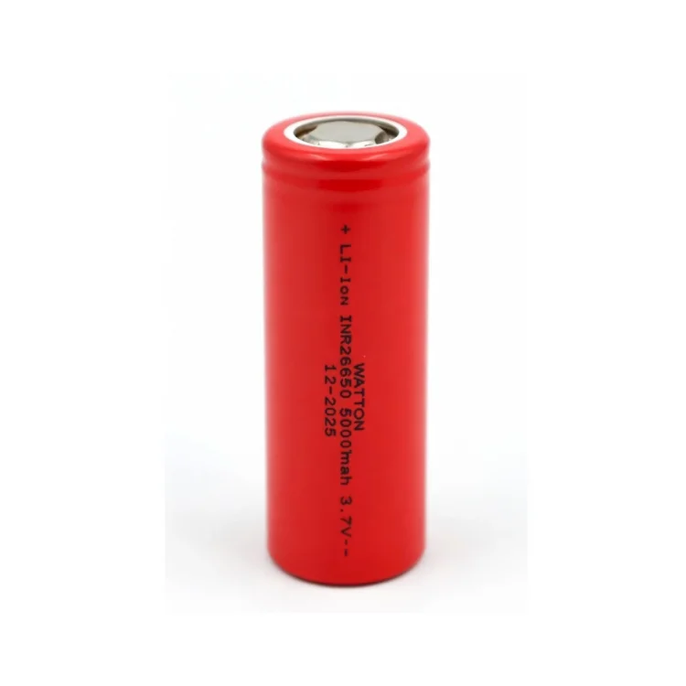 Watton 26650 5000mAH 3.7 V Li-ion Şarjlı Lamba Pili