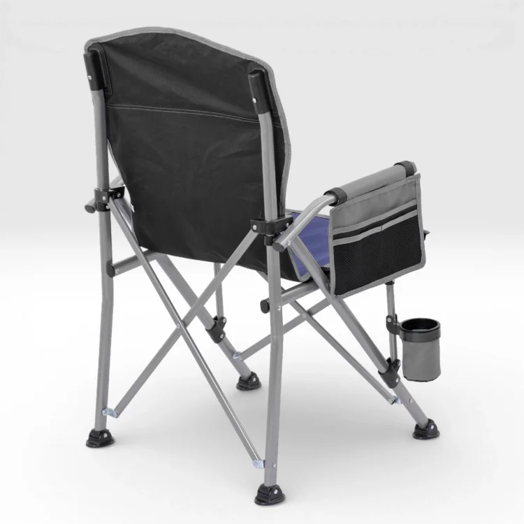 Argeus Rustic Katlanabilir 150Kg Kamp Sandalyesi - Mavi/Gri