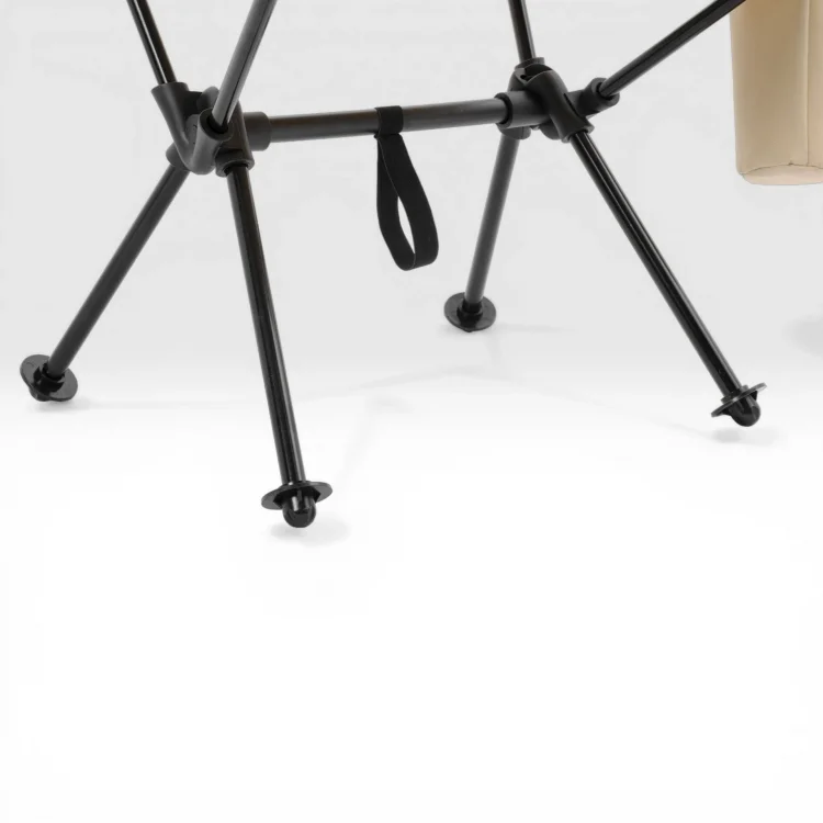 Argeus  Aero Katlanabilir 120Kg Kamp Sandalyesi - Bardaklıklı - Kahve/Kum