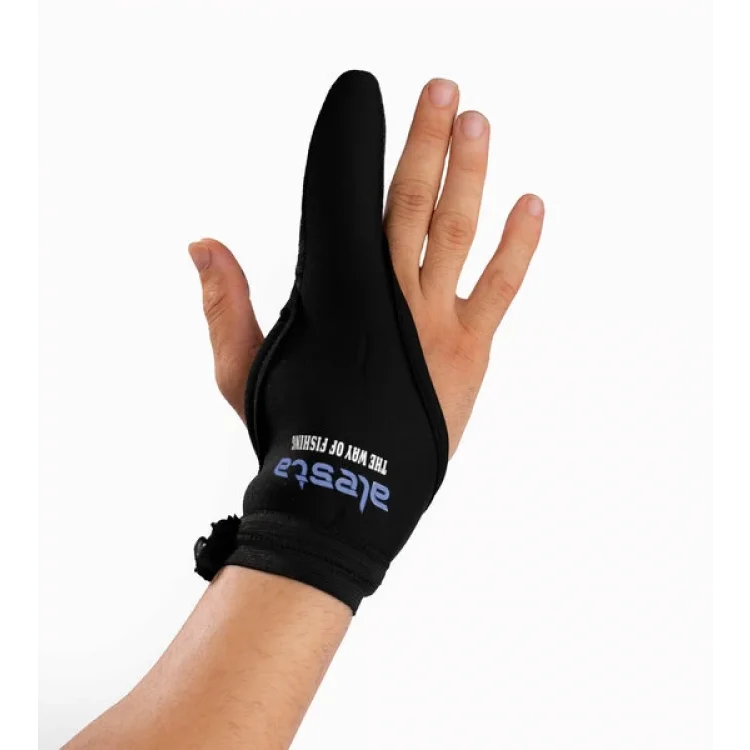 Alesta Atış Eldiveni Neoprene Deri Siyah M Beden