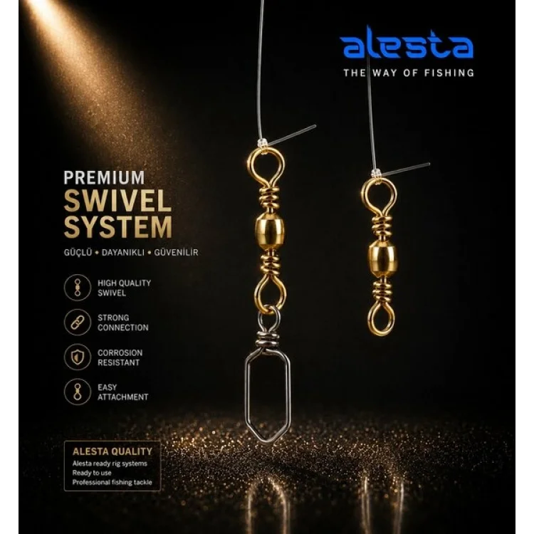 ALESTA LEMON SPARKLE RIG X0262 5 KÖSTEKLİ HAZIR TAKIM 0.37MM NO:8 İĞNE
