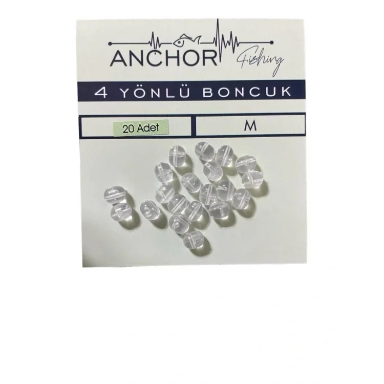 Anchor 4 Yollu Boncuk M Beden 20 li Paket