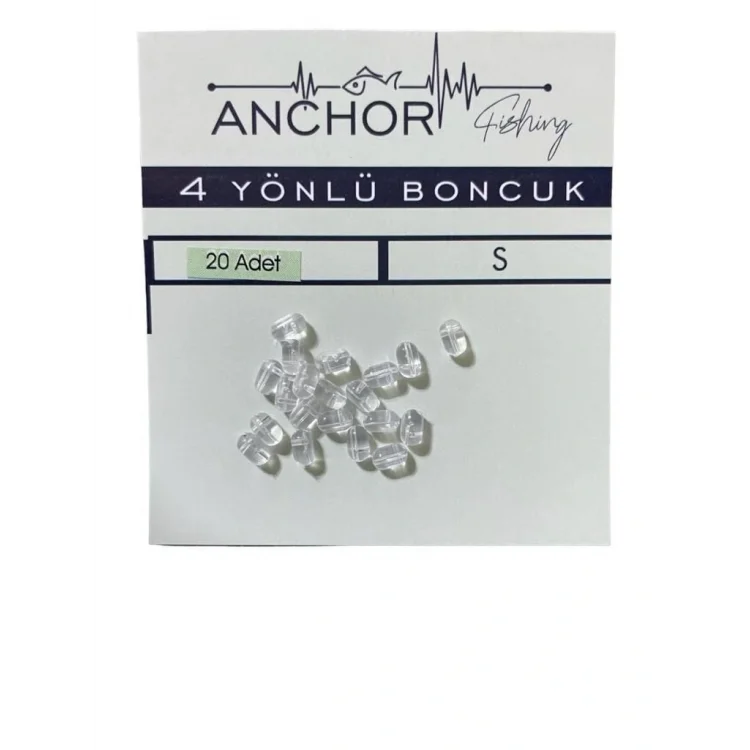 Anchor 4 Yollu Boncuk S Beden 20 li Paket