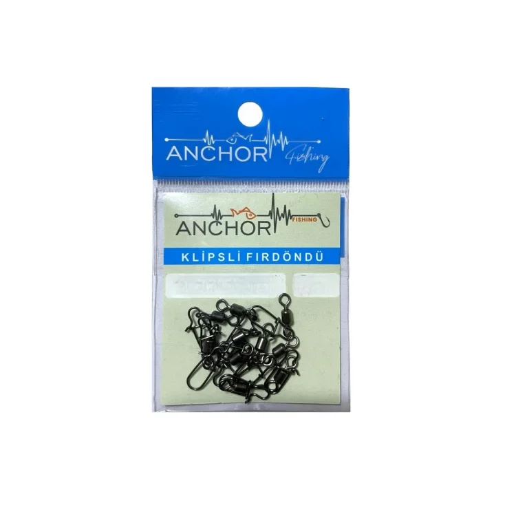 Anchor Klipsli Fırdöndü No:8 10lu Paket
