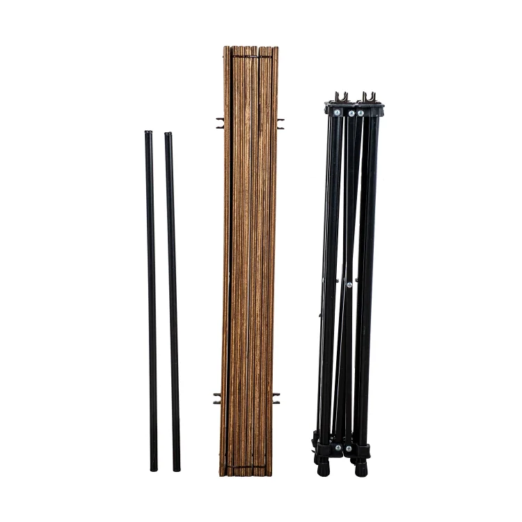 Argeus Ahşap Katlanabilir 75x65cm Kamp ve Piknik Masası