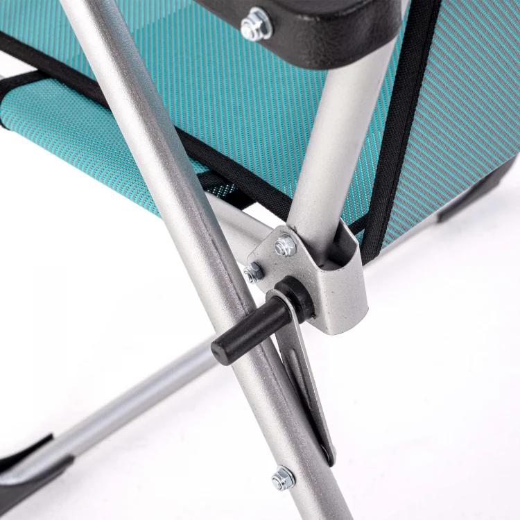 Argeus Bardaklıklı Piknik ve Kamp Sandalyesi 140KG Taşıma Renk: Deniz