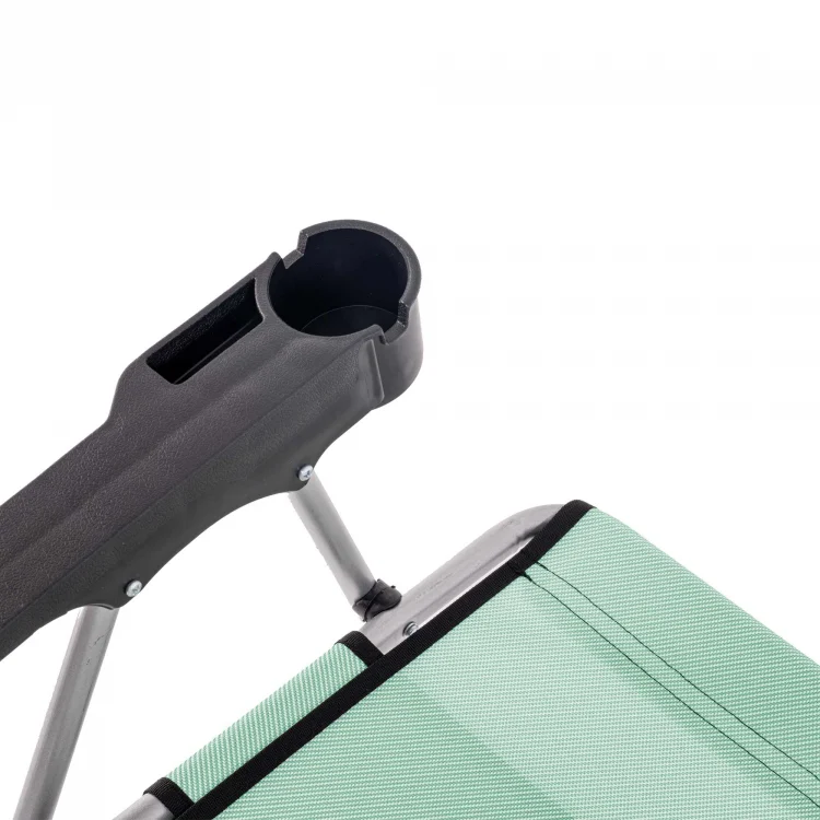 Argeus Bardaklıklı Piknik ve Kamp Sandalyesi 140KG Taşıma Renk: Su Yeşil