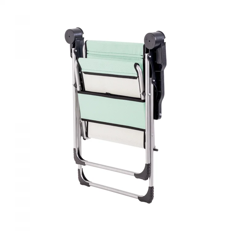 Argeus Bardaklıklı Piknik ve Kamp Sandalyesi 140KG Taşıma Renk: Su Yeşil