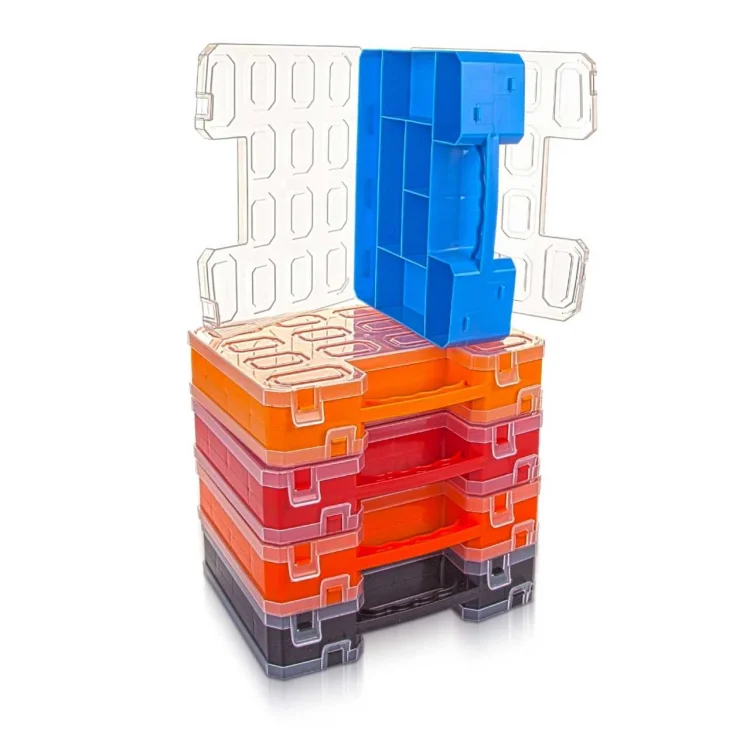 ASR 5033 Alfa Çift Taraf 8 Gözlü Organizer Kutu