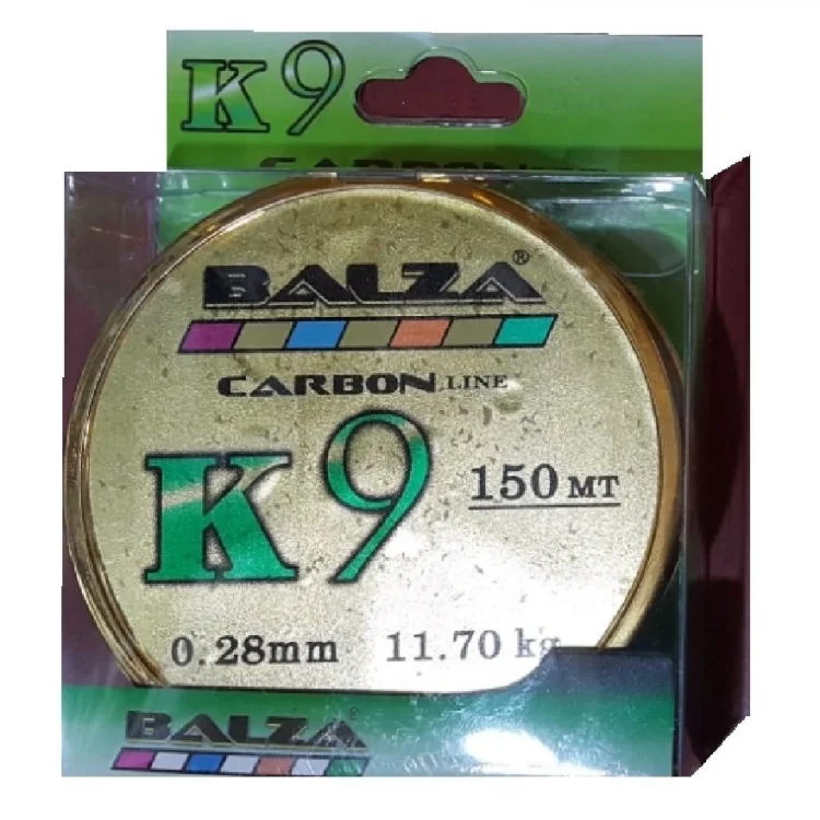 Balza Carbon Line K9 Misina 150 Mt. 0,18Mm