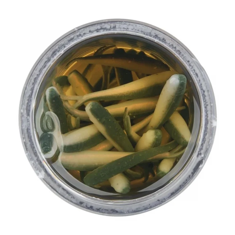 Berkley Gulp Alive Minnow 2,5cm LRF Silikonu Renk: EMERALD SHİNER