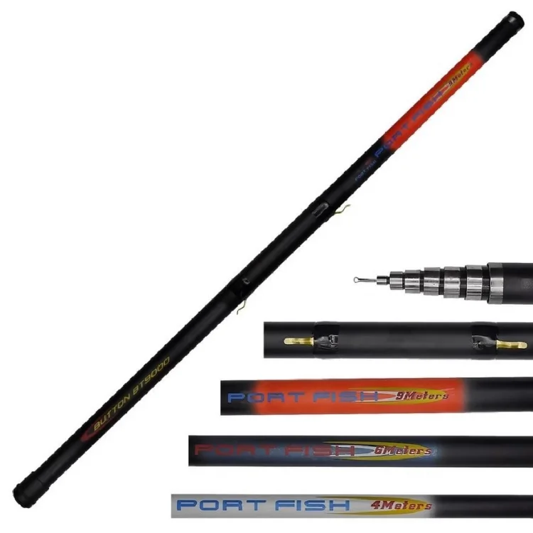 Bilezikli Göl Kamışı Portfısh Button Aparatlı 700Cm