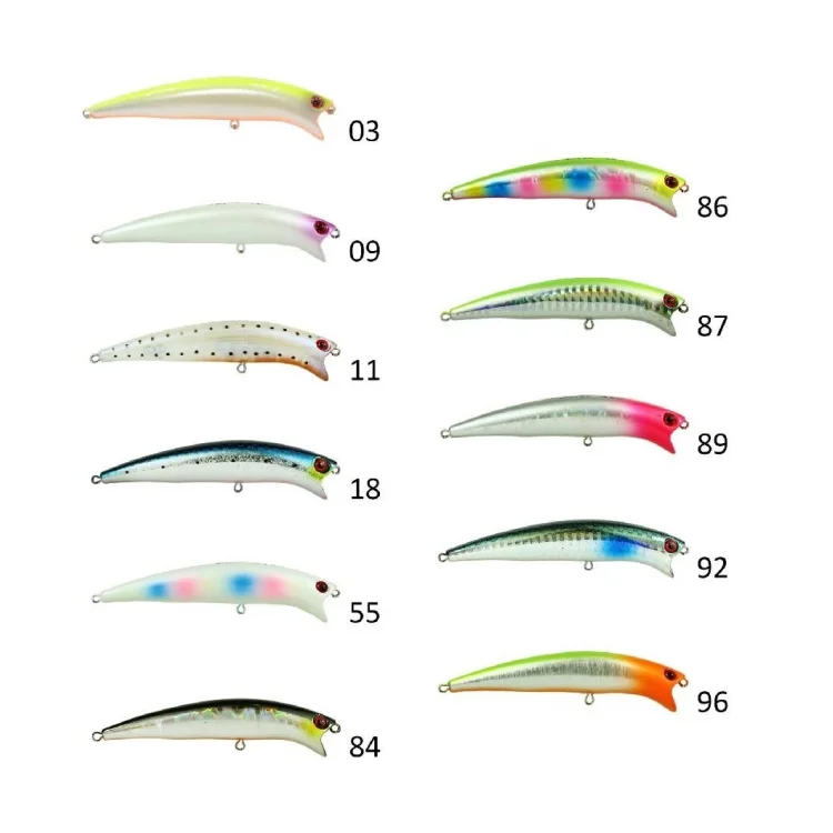 Caplure Seabass Minnow 90Mm Floating 12Gr Maket Balık Renk:11