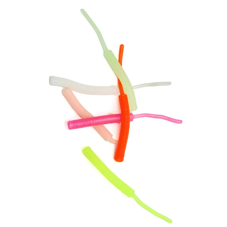 Captain 3520 Mini Worm 10 lu 5 cm Aromalı LRF Silikonu Renk:06