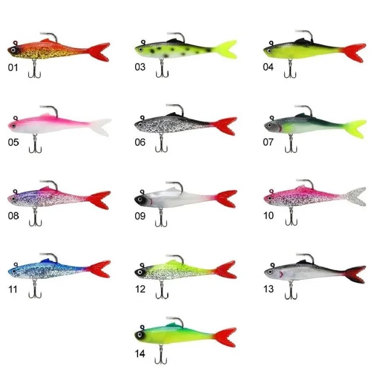 Captain 3528 Zucker Soft 10.5Cm Levrek Silikonu Renk:04