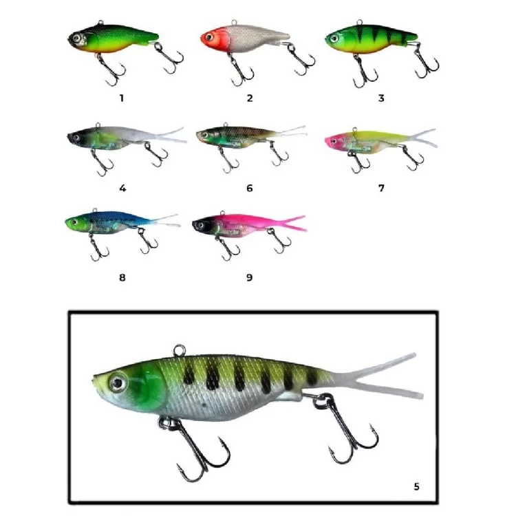 Captain 3556 Baby Soft Wibration 6Cm Levrek Silikonu Renk:9