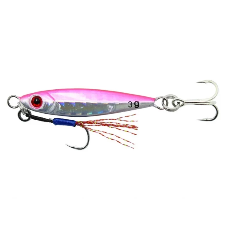 Captain 3658 Flutter Mini Jigger 3gr LRF Jig Yem Renk:03