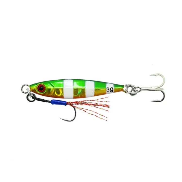 Captain 3658 Flutter Mini Jigger 3gr LRF Jig Yem Renk:05