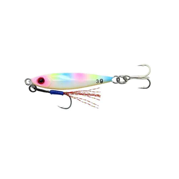 Captain 3658 Flutter Mini Jigger 3gr LRF Jig Yem Renk:06