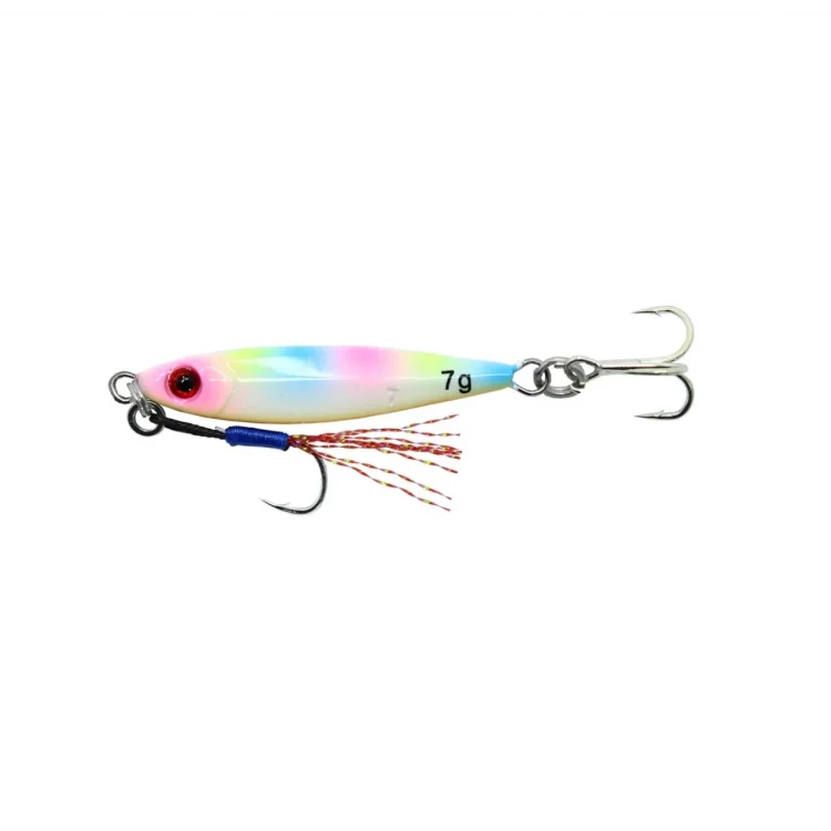 Captain 3658 Flutter Mini Jigger 7gr LRF Jig Yem Renk:06