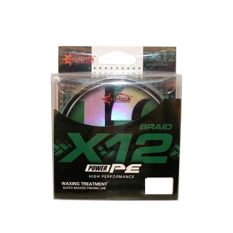 Captain X12 Power Pe İp Misina 0,22Mm 150Mt Dark Green