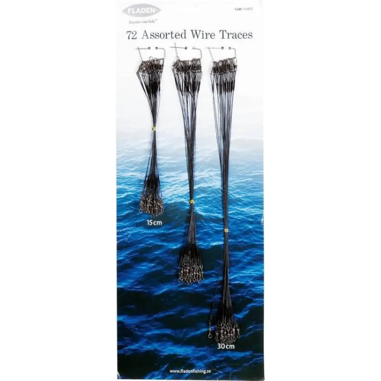 Çelik Tel Fırdöndülü Fladen Marka 15Cm 15Kg Çekerli 5’Li Paket