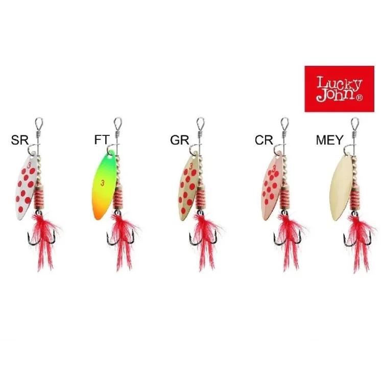 Döner Kaşık Lucky John Spin X Long 12 Gr No:5 Renk: Ft