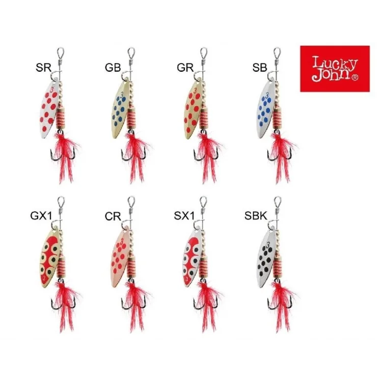 Döner Kaşık Lucky John Spin X Long 9Gr No:4 Renk: Gx1