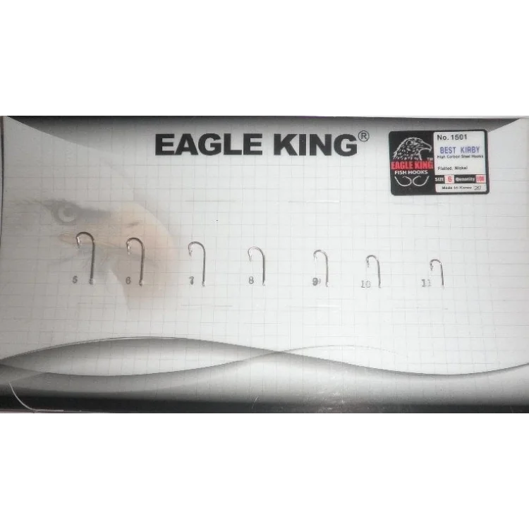 Eagle King 1501Nı Çapraz Nikel Sinek İğne (9224Nı) No:12