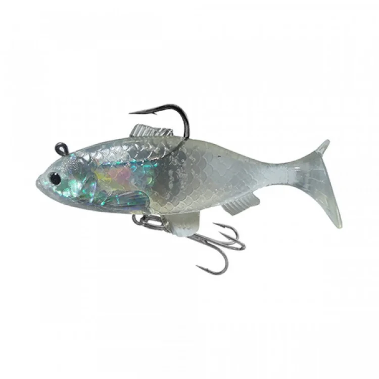 Effe Sasi İki İğne LW011 Turna Silikonu 10cm Renk:J009