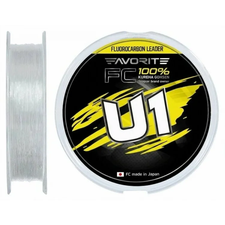 FAVORITE U1 FC 50M PE#1.2/0.185mm FLOUROCARBON MİSİNA