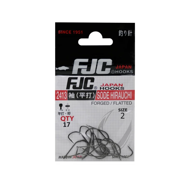 FJC 2413 SODE HIRAUCHI BLACK NIKEL 18 Lİ İĞNE NO:4