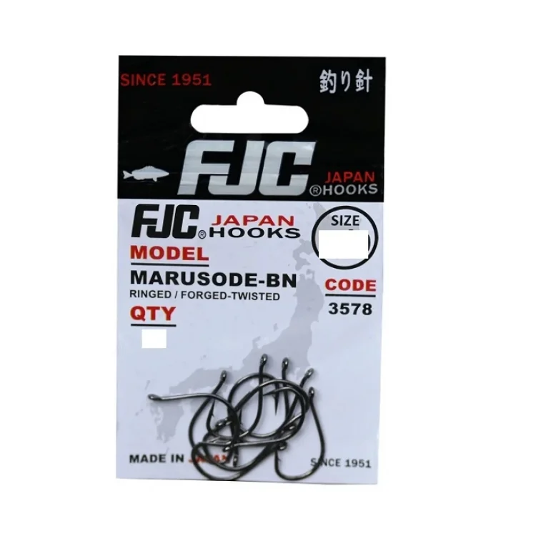 FJC 3578 MARU SODE RINGED BLACK NIKEL 17li İĞNE NO:4