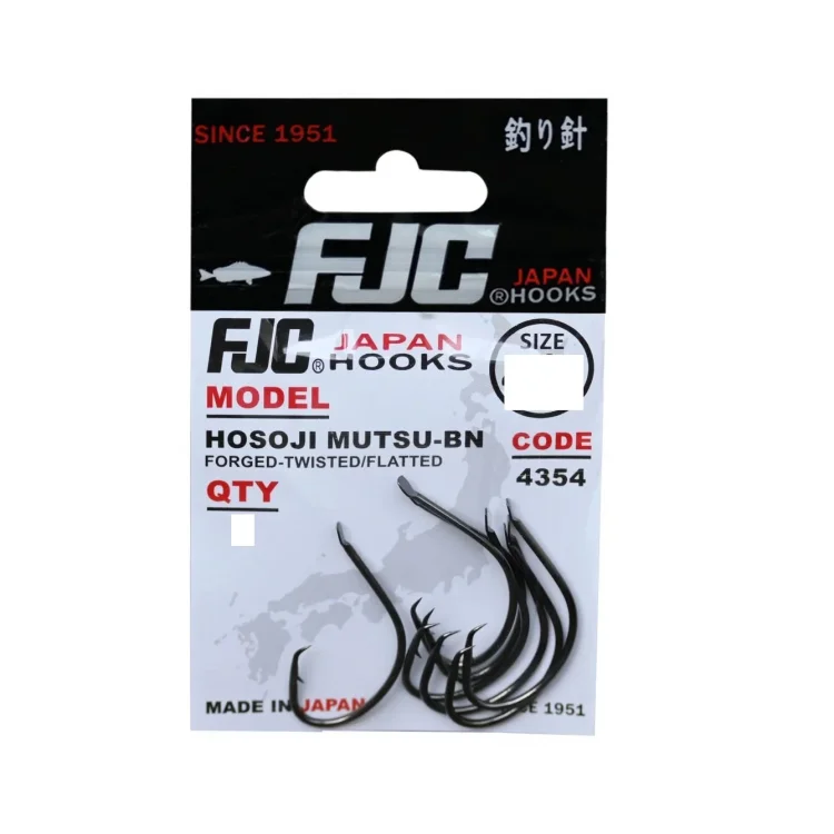 FJC 4354 HOSOJI MUTSU BLACK NIKEL 9 LU İĞNE NO:3/0