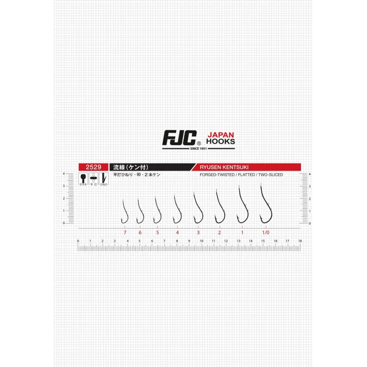 FJC2529 RYUSEN TWO SLICED BLACK NIKEL 14 LÜ İĞNE NO:5