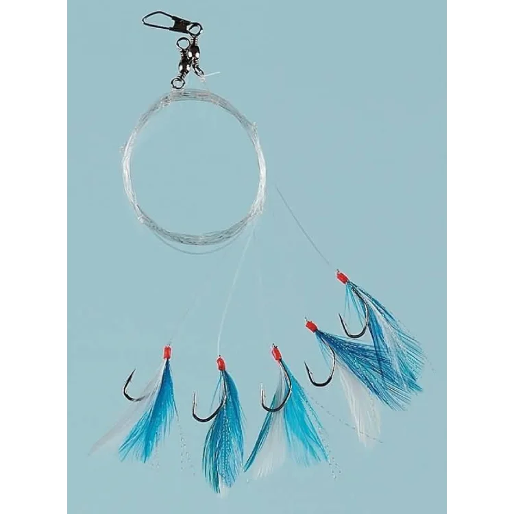 Fladen F1253 Blue Flash 5 Köstekli Hazır Takım İğne No:8