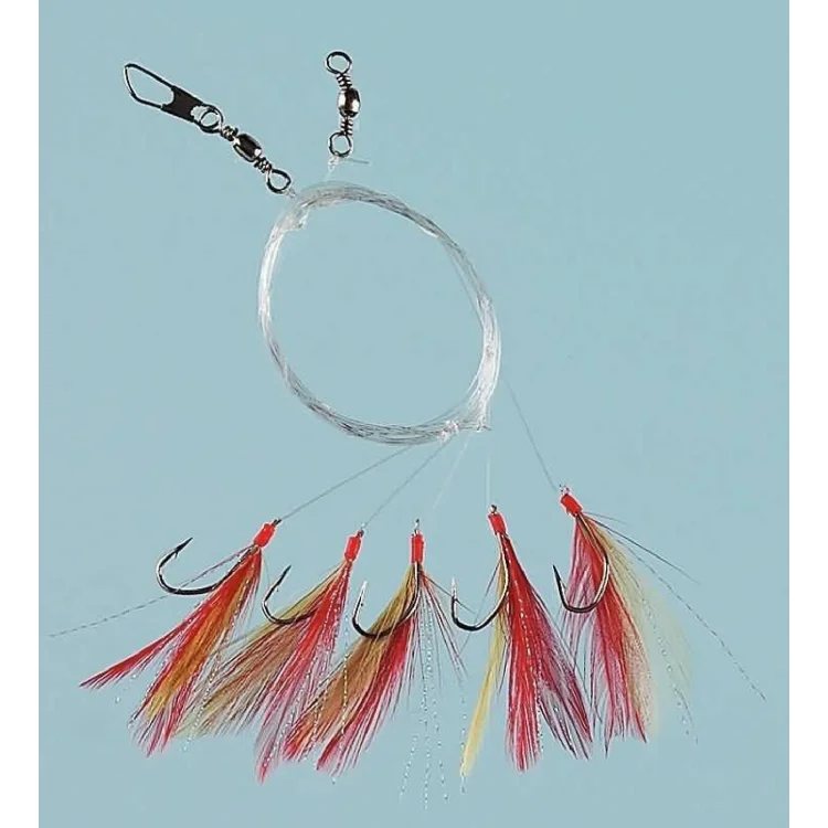 Fladen F1254 Wasp Flash 5 Köstekli Hazır Takım İğne No:6