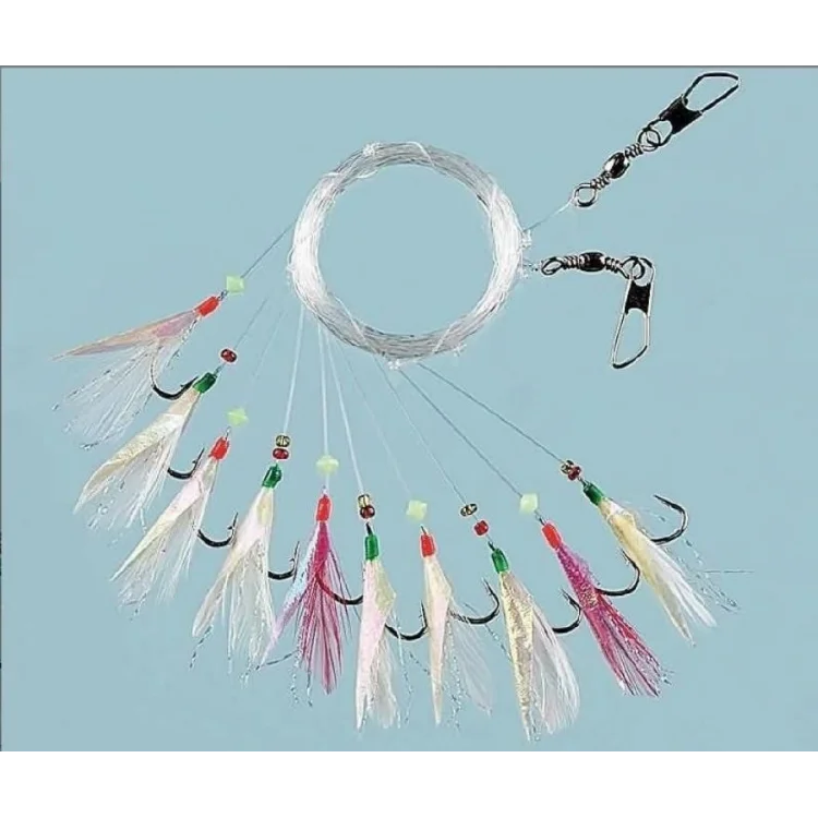 Fladen F1290 Sabiki İstavrit Çaparisi Multi 10’Lu 8 No İğne