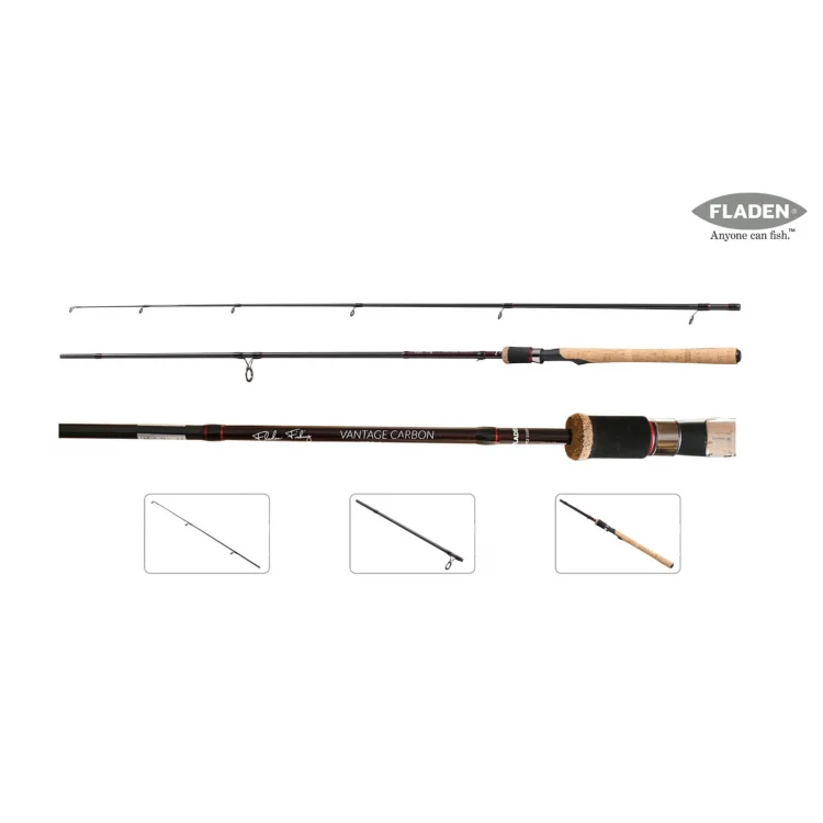 Fladen Vantage Carbon 165CM 3-15G Spin Kamışı