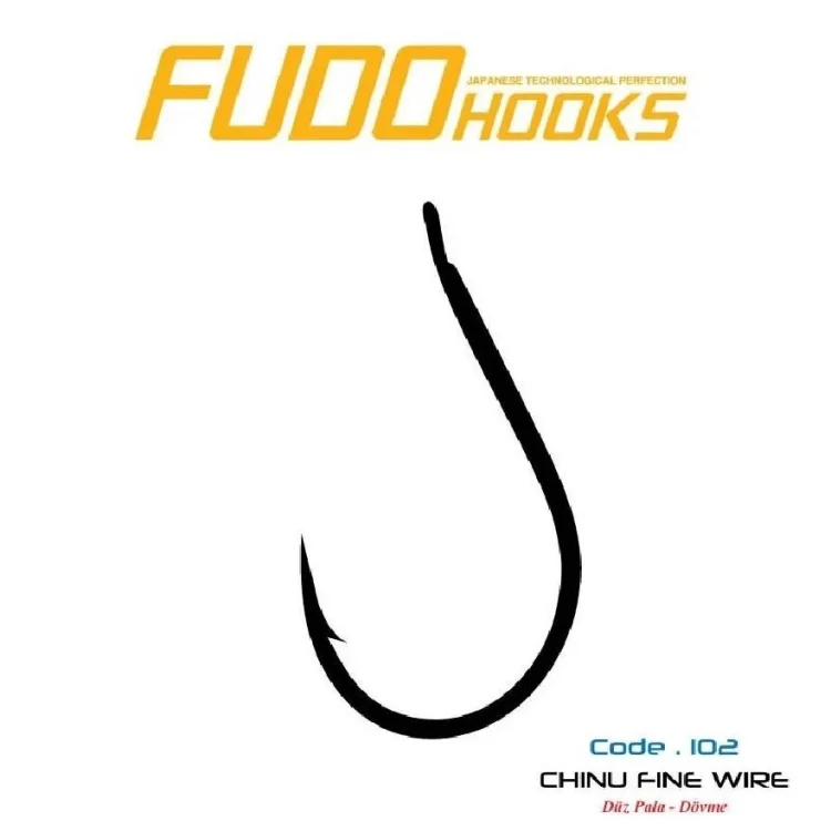 Fudo 1021 Chinu Fine Wire Black Nikel İğne No:5